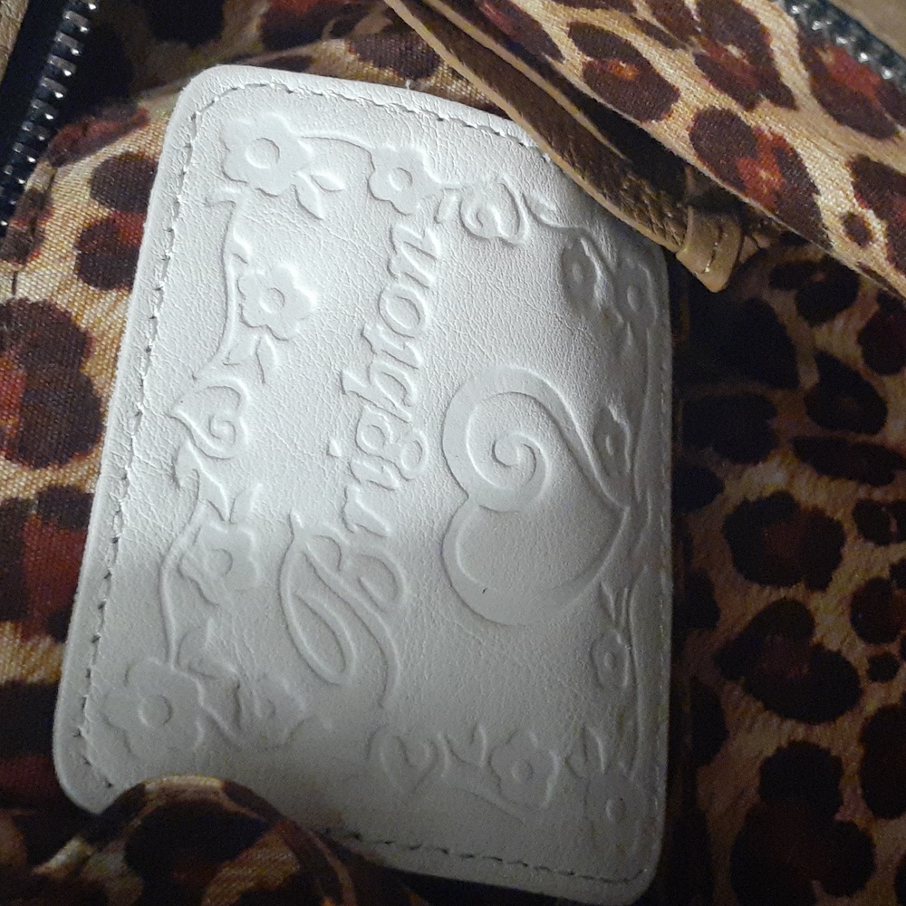 BRIGHTON FASHIONISTA JET TRAVEL BAG CROSSBODY EUC - Picture 9 of 11